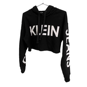 CALVIN KLEIN CROPPED HOODIE